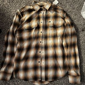 Obey Men’s Woven Cotton Flannel Size Medium